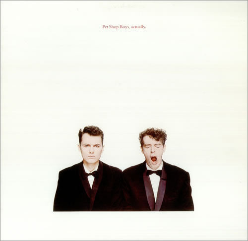 Pet Shop Boys ‎– Actually LP Vinilo Segunda Mano