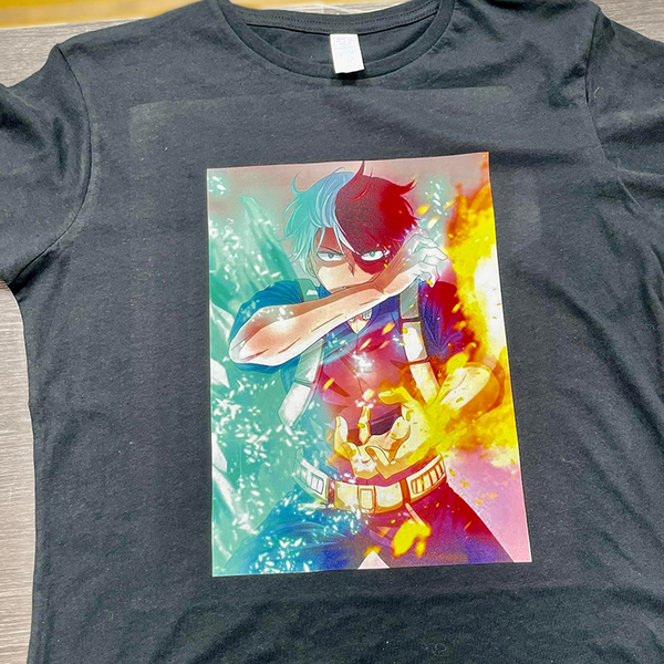 Camiseta Todoroki - Bokuno Hero Academy