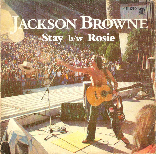 Jackson Browne – Stay Single vinilo 7'' (Segunda mano)