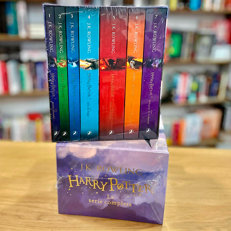 Pack Harry Potter - La serie completa J.K. Rowling Omega Libreria para Mentes Inquietas