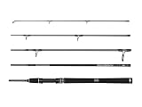 PENN Squadron IV Travel Spin Caña de de Viaje | Caña de para Agua Salada Costera para Pesca con señuelos y Depredadores | Blank de Carbono 24T | 2,40 m | 75-150 g