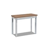ASTIMESA Mesa de Cocina Tipo Libro 80x40cm Laminado Roble Oscuro