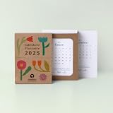Calendario 2025 Plantable - Regalo Original - Papel con Semillas - Cultiva Flores y Hierbas (Fabricado en España)