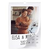 Regalo Original | Calendario 2027 Personalizado con Fotos | Calendario de Pared A3 (29,7 x 42 cm) con Espiral | Calendario Personalizable | Regalo para Pareja, Padres, Abuelos, Familia, Navidad