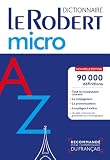 Le Robert micro: Dictionnaire d'apprentissage du français (Le Robert Dictionnaires)