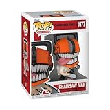 POP Funko Animation: Chainsaw Man (Bloody) - 1 in 6 Chance of Rare Chase | Merchandising Oficial de Anime - Figura de Vinilo Coleccionable para Decoración - Regalo Friki de Cumpleaños