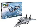 Revell Maqueta de avión 1: 72 – Grumman F de 14d Super Tomcat en escala 1: 72, nivel 3, réplica exacta con muchos detalles, 03960