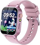Reloj Inteligente Niño Niña 3-15 Años, Juguete Educativo y Regalo Infantil | 39 Juegos, 100+ Tarjetas de Aprendizaje, Audiolibros, Deporte, Podómetro, Cámara HD, MP3, 13 Alarmas, Linterna, Modo Escuela