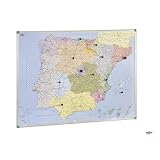 Mapa de España y Portugal magnético 103X129 cm