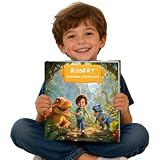 Libro Dinosaurio Personalizado, con Foto y Nombre Regalo Único Niño