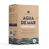 PLANETA HUERTO | Agua de Mar 10L Microfiltrada 100% Pura Procedente del Mar Mediterráneo - Agua de Mar para Beber Hipertónica Nutrientes esenciales intactos