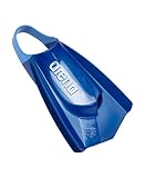 arena Powerfin Pro II Aletas de Entrenamiento para Piscina, Aletas de Natación para Adultos, Aletas 100% Silicona, Cómodas Aletas Cortas para Piscina