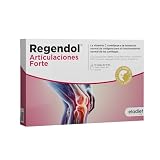 REGENDOL ARTICULACIONES FORTE con Glucosamina y Condroitina - Antiinflamatorio Natural para Huesos y Articulaciónes - Con Vitamina C, MSM, Acido Hialuronico, Curcuma y Harpagofito | 14 Viales ELADIET