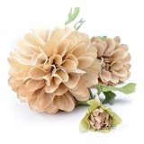 Artipistilos Dalia de Tela Caterina para Decoración de Tocados y Complementos