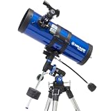 Meade Instruments Polaris 216004 - Telescopio, Reflector Azul, 114mm