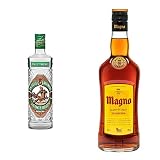 Anis Del Mono Seco - 1 botella de 70 cl & Magno Brandy Jerez Solera Reserva, 70cl