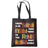 No hay tal cosa como demasiados libros, bolsa de compras