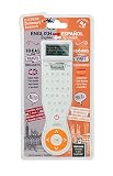 IF Electronic Dictionary Bookmark-Spanish-English, White/Orange