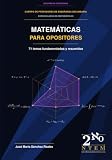 Los mejores libros para preparar las oposiciones de Secundaria de Matemáticas: análisis y comparativa de las opciones más recomendadas