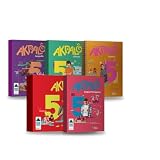 Lote de 5 volúmenes: Akpalô 5º Ano Geografia, Ciências, História, Arte