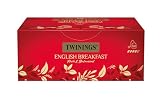 Twinings English Breakfast 200 g, 100 bolsas, 1er Pack (1 x 200 g)