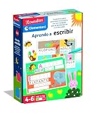 Clementoni - Aprendo a Escribir - Juego Educativo Infantil a Partir de 5 años - Pizarras Reutilizables con Rotulador Borrable - Aprendizaje de Letras y Palabras, Desarrolla la Escritura, 55308