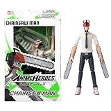 BANDAI Anime Heroes Figura-Chainsaw Man, 17 cm, Multicolor, 37026