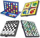 Juego de mesa saijer Mini 'Connect 4' (4 juegos)