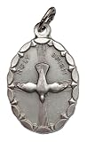 MEDALLA OVALADA DEL ESPÍRITU SANTO (LA PALOMA DEL ESPÍRITU SANTO) - LAS MEDALLAS DE LOS SANTOS PATRONES