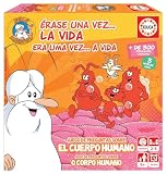 Educa - Érase una Vez La Vida, Juego de Mesa Familiar Educativo con más de 300 Preguntas y respuestas sobre anatomía y biología, A Partir de 6 años (18855)
