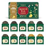 VAHDAM Surtido de Té de Hoja Suelta, 10 Tés, 50 Raciones | 10 variedades de té, 50 raciones, hoja suelta, surtido de té