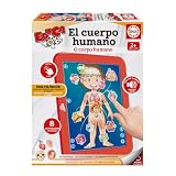 Educa - EducaTouch Junior. El Cuerpo Humano | Juego Educativo Electrónico Infantil | a Partir de 2 años (19174)