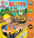 Blippi: At the Construction Site (4-Button Sound Books)