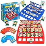 Adivina Quien Soy, Adivina Quien Soy Juego de Mesa, Juego de Mesa Quien es Quien Original, Guess Who Game, Un Clásico Juego de Adivinanzas Adecuado para Familias/Fiestas/Cenas