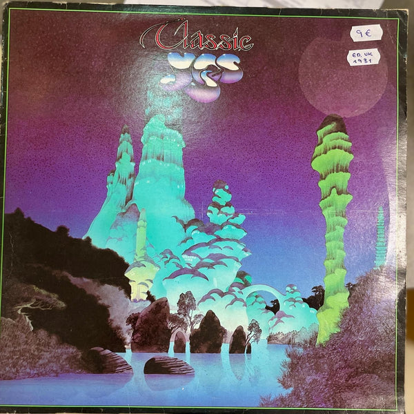 Yes ‎– Classic Yes. LP Vinilo. Edición UK 1981. Segunda mano.