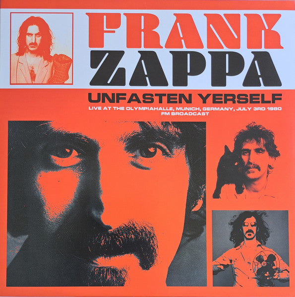 Frank Zappa – Unfasten Yerself (Live At The Olympiahalle, Munich, Germany, July 3rd 1980 FM Broadcast) LP Vinilo