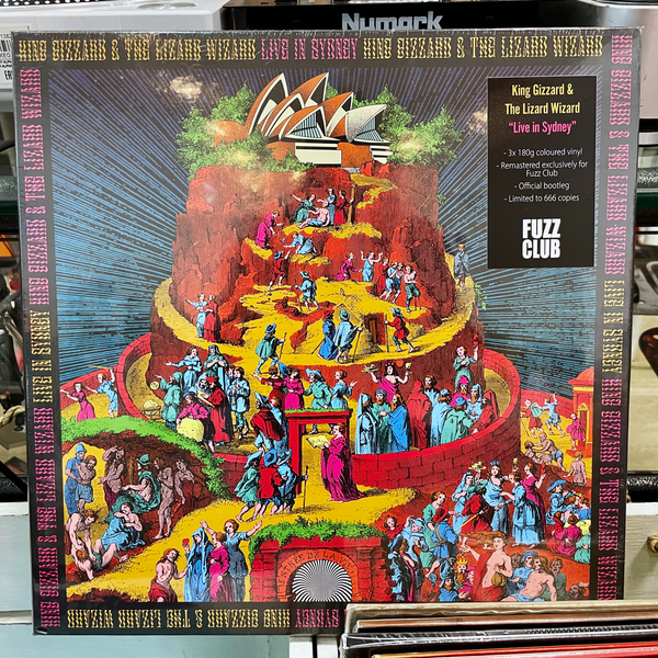 King Gizzard And The Lizard Wizard – Live In Sydney Caja 3 LP Vinilo edición limitada 666 copias