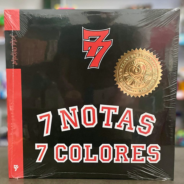 7 Notas 7 Colores ‎– 77 2 LP Vinilo reedición 2022