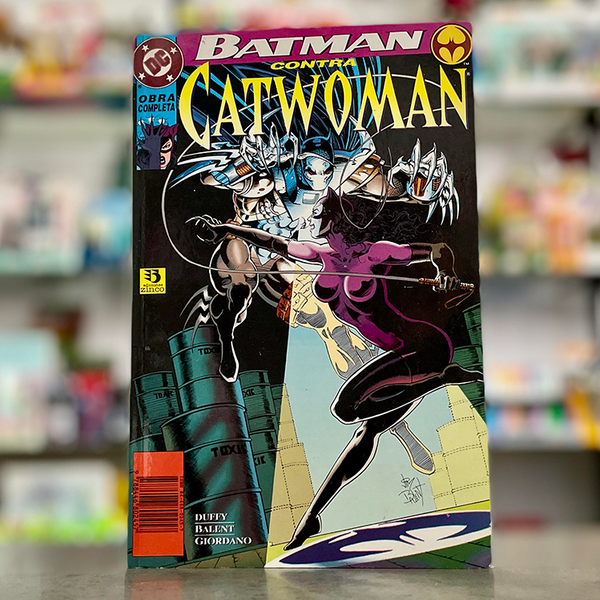 Batman contra Catwoman. Ediciones Zinco, 1994. Segunda mano.