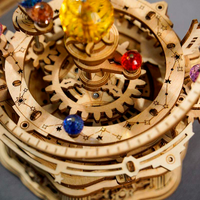 Starry Night Orrery Caja de música mecánica para construir