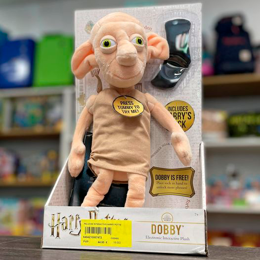 Dobby - Peluche interactivo. Harry Potter.