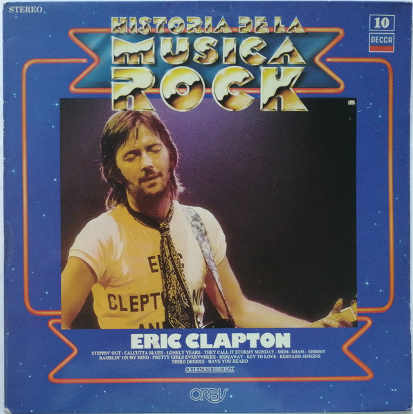 Eric Clapton - Historia de la música Rock - LP Vinilo (Segunda mano)