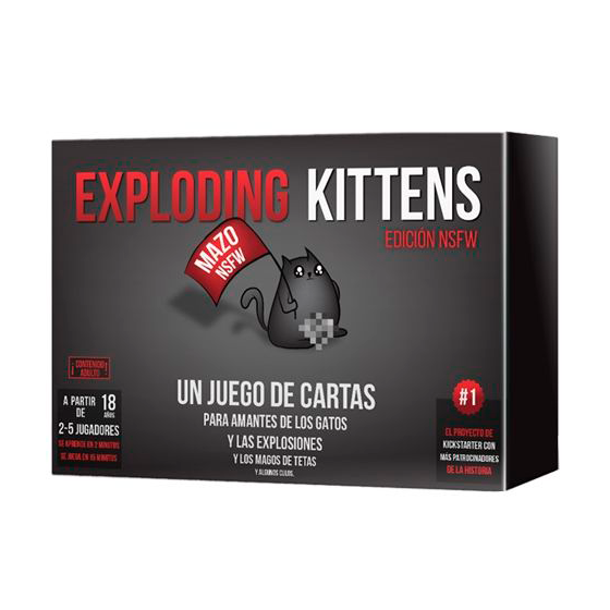 Exploding Kittens edición NSFW
