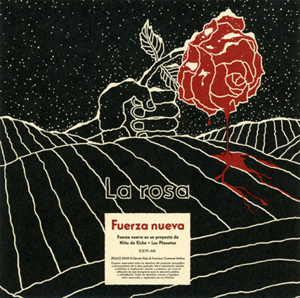 Fuerza Nueva ‎– La Rosa Single vinilo 7''