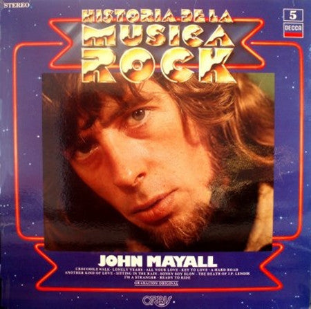 John Mayall - Historia de la música Rock - LP Vinilo (Segunda mano)