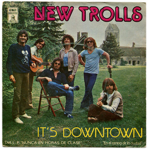 New Trolls ‎– It's Downtown Single Vinilo 7'' (Segunda mano)