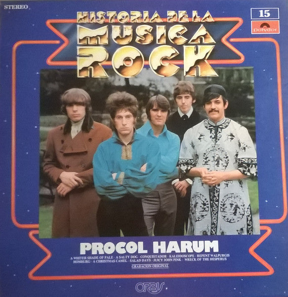 Procol Harum - Historia de la música Rock LP Vinilo (Segunda mano)