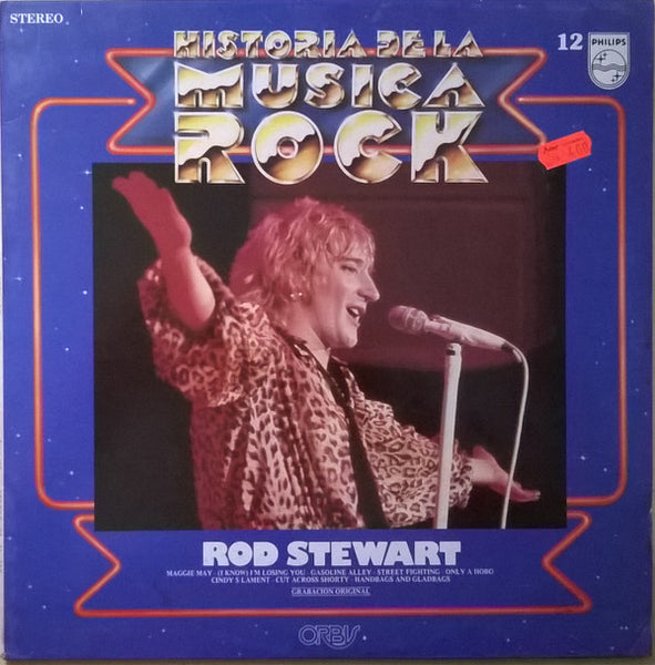 Rod Stewart - Historia de la música Rock - LP Vinilo (Segunda mano)