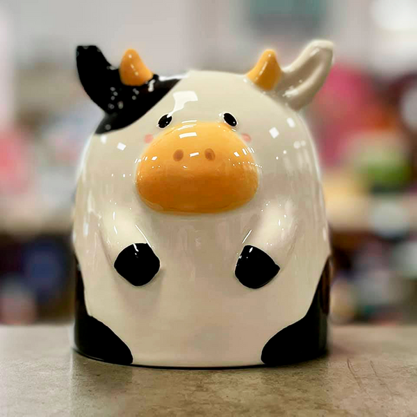 Tazón de Cerámica 3D con Forma - Vaca del Revés Animales Adorables Adoramals